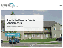 Tablet Screenshot of lakesiderents.com